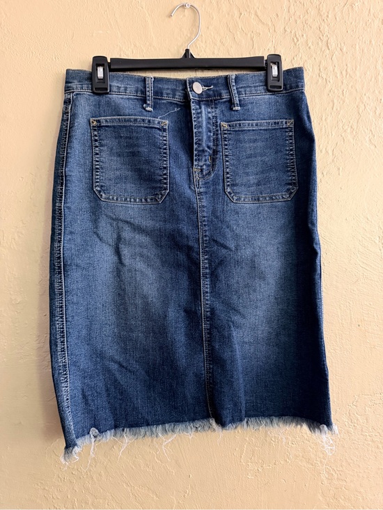 Velvet Heart Dresses & Skirts - Velvet Heart Dark Blue Denim Pencil Skirt